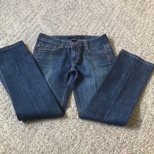 Lean boot cut jeans